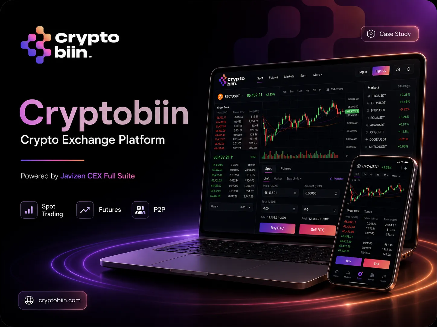 CryptoBiin platform