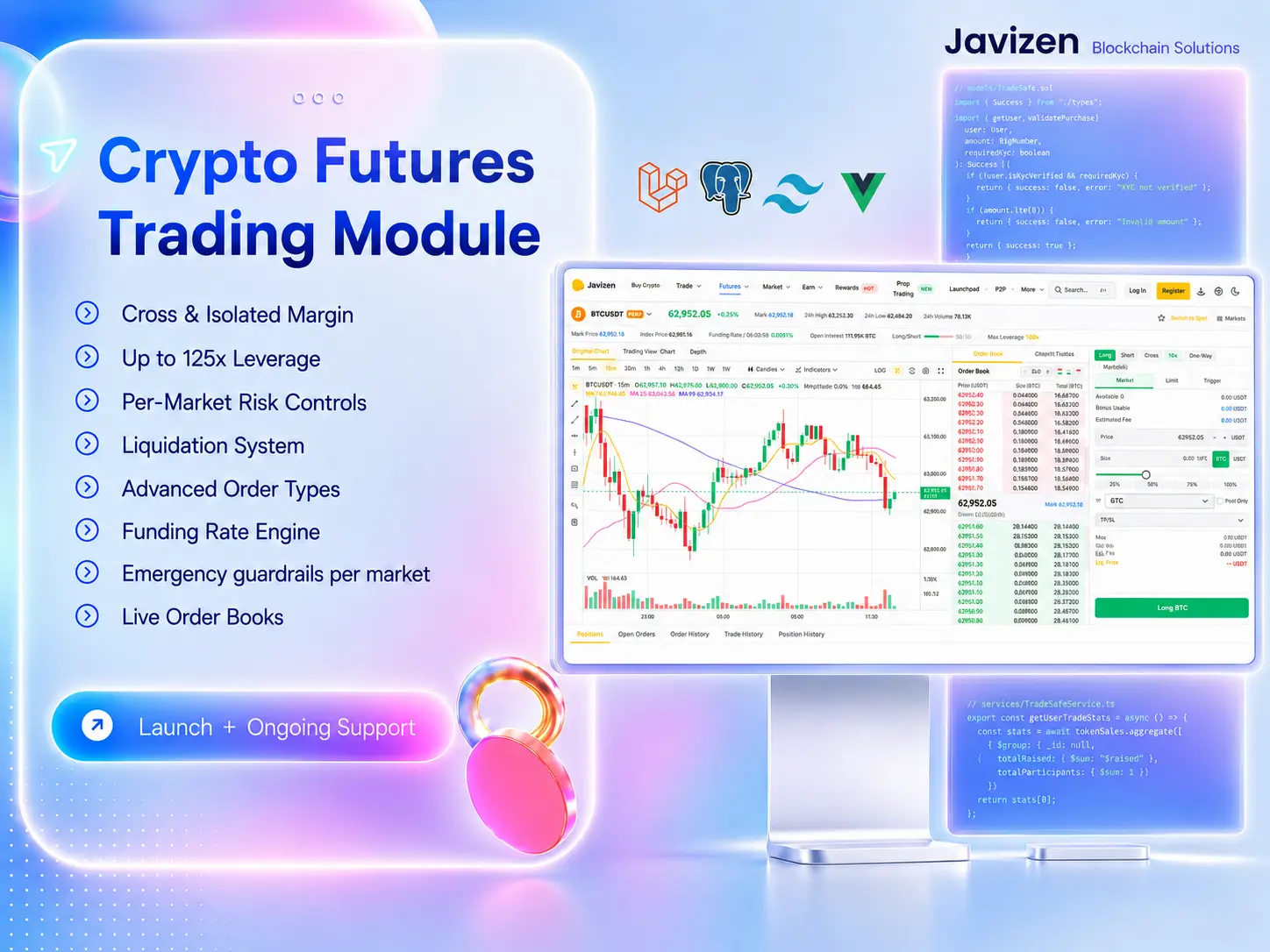 Crypto Futures Trading Module preview