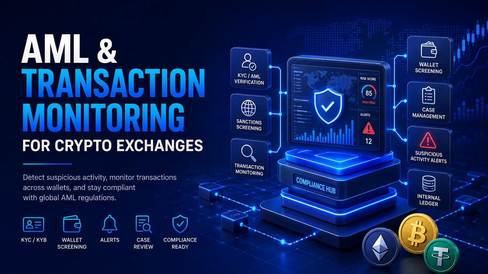 AML and Transaction Monitoring for Crypto Exchanges