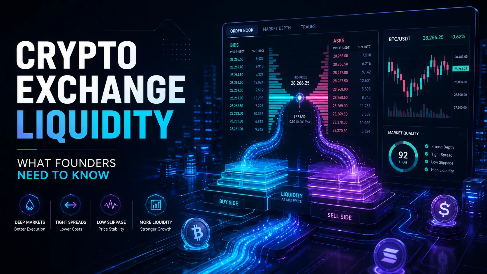 Crypto Exchange Liquidity: What Founders Need to Know