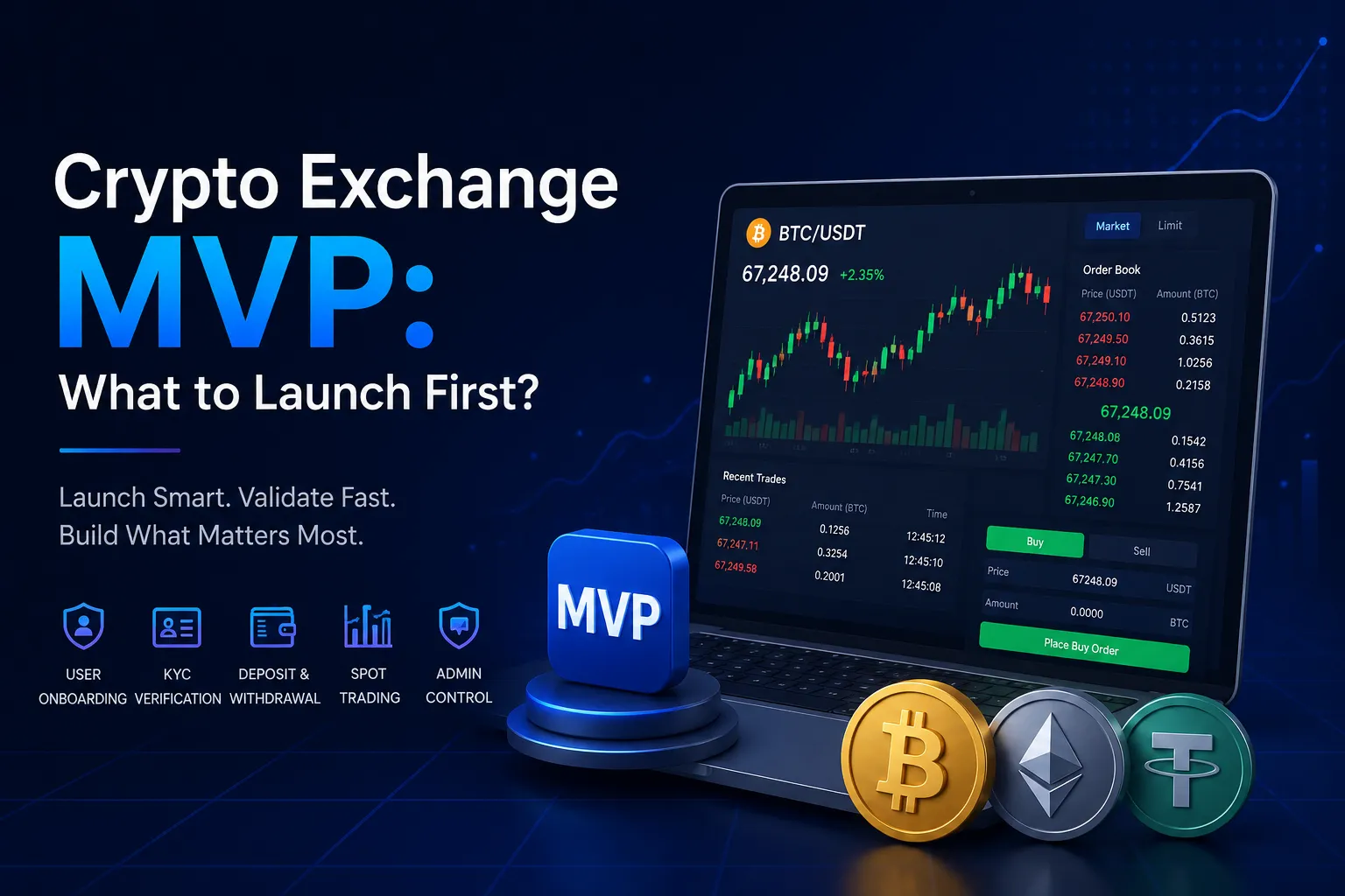 Crypto Exchange MVP: What to Launch First?