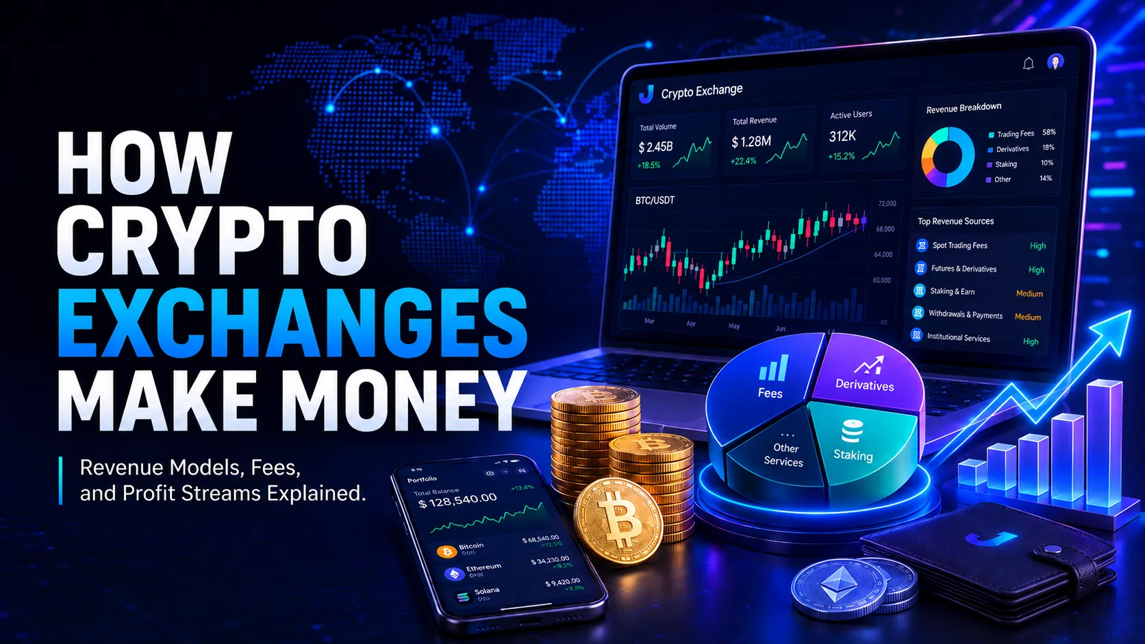 How Crypto Exchanges Make Money