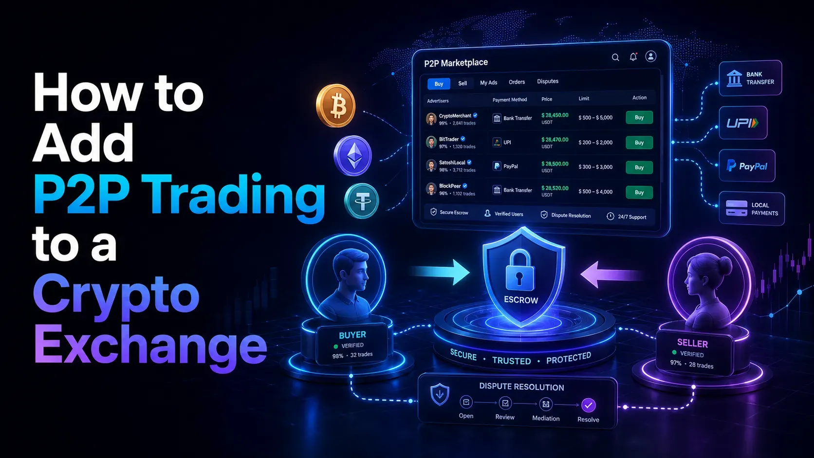 How to Add P2P Trading to a Crypto Exchange