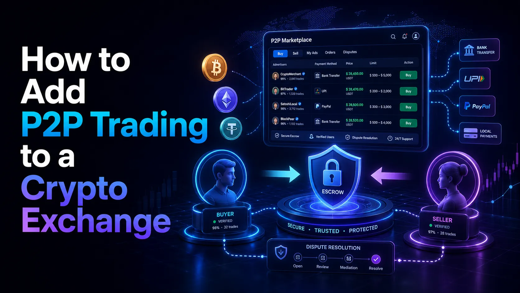 How to Add P2P Trading to a Crypto Exchange