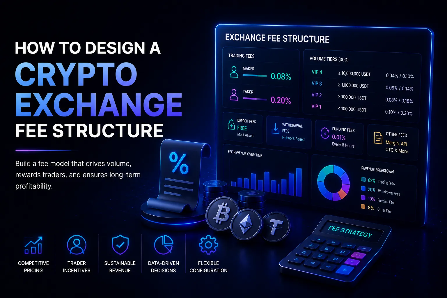 How to Design a Crypto Exchange Fee Structure