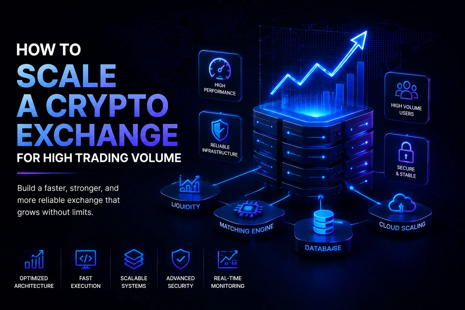 How to Scale a Crypto Exchange for High Trading Volume