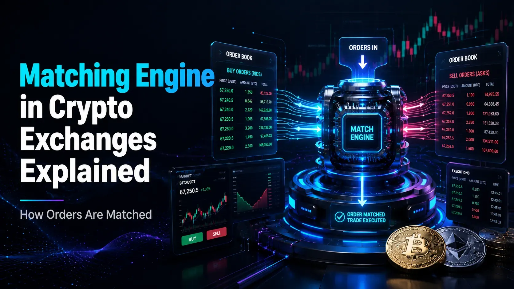 Matching Engine in Crypto Exchanges Explained