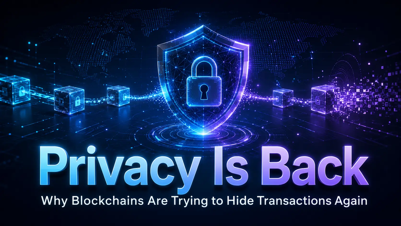 Privacy Is Back: Why Blockchains Are Trying to Hide Transactions Again