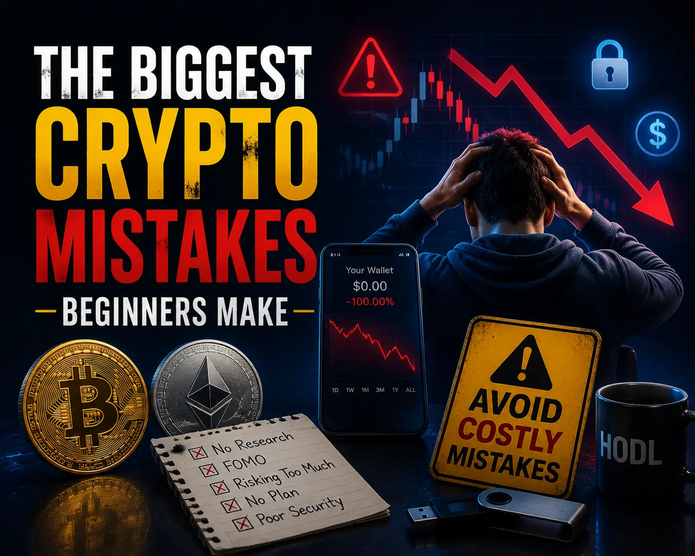 The Biggest Crypto Mistakes Beginners Make