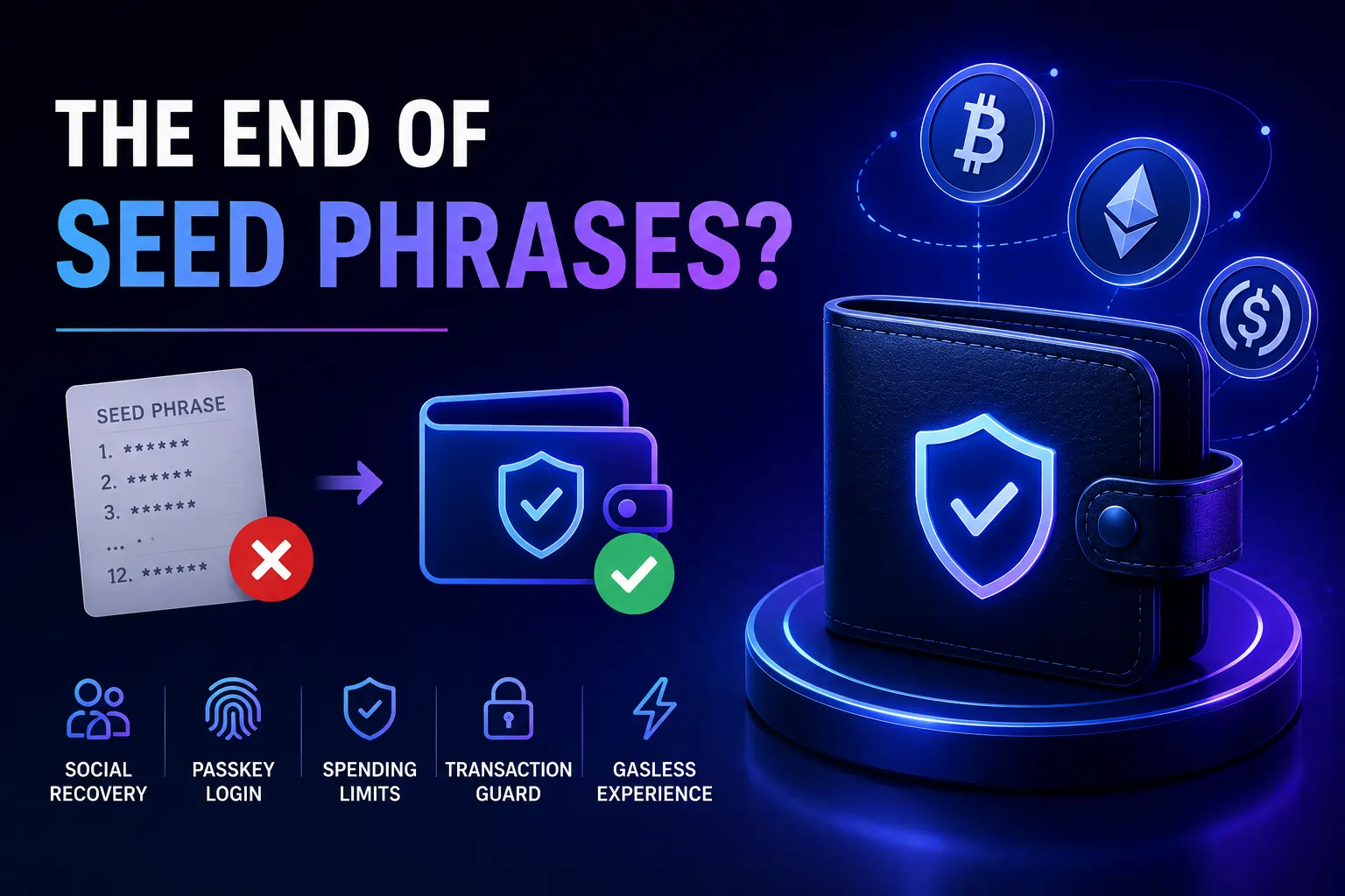 The End of Seed Phrases? How Smart Wallets Could Make Crypto Safer for Everyone