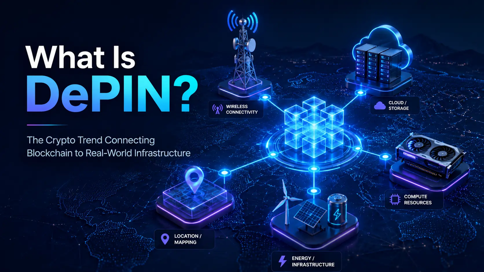 What Is DePIN? The Crypto Trend Connecting Blockchain to Real-World Infrastructure